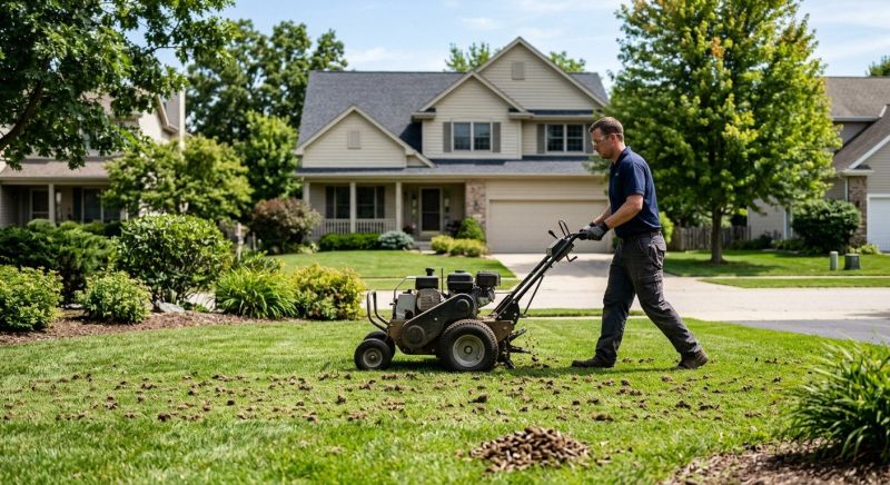 Lawn Aerating In Jacksonville