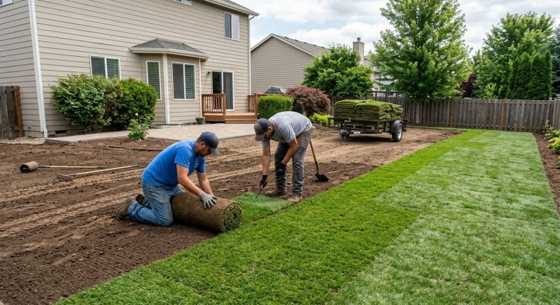 Fresh Sod For A Beautiful Lawn
